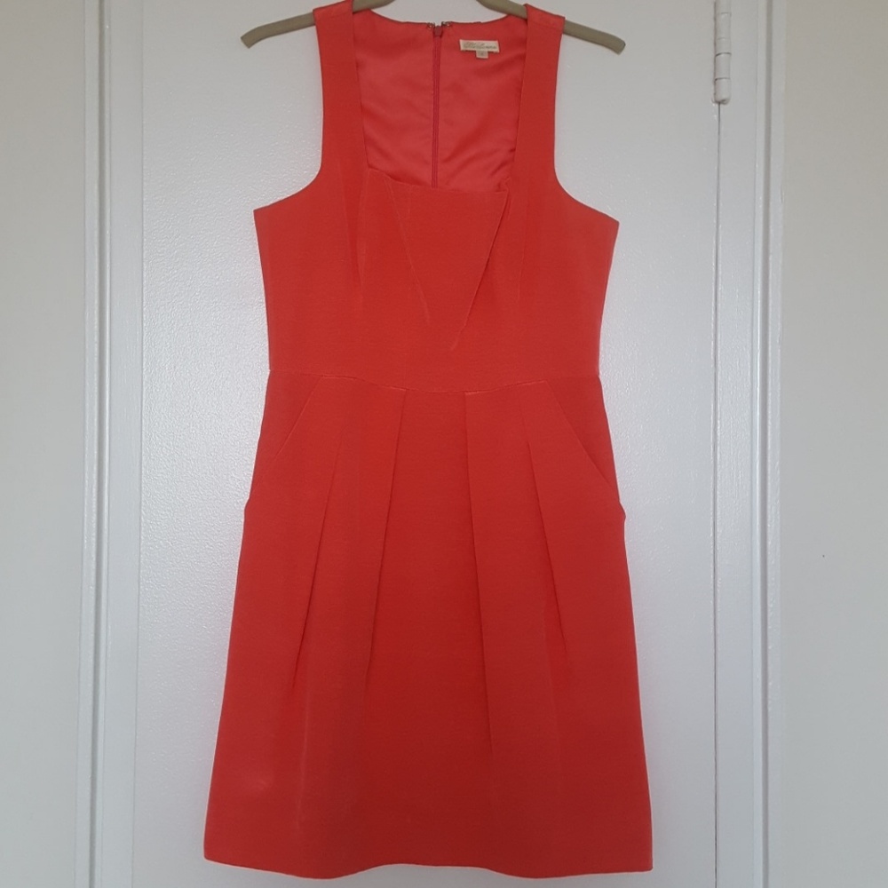 Shoshanna Pink dress sz 4 with pockets